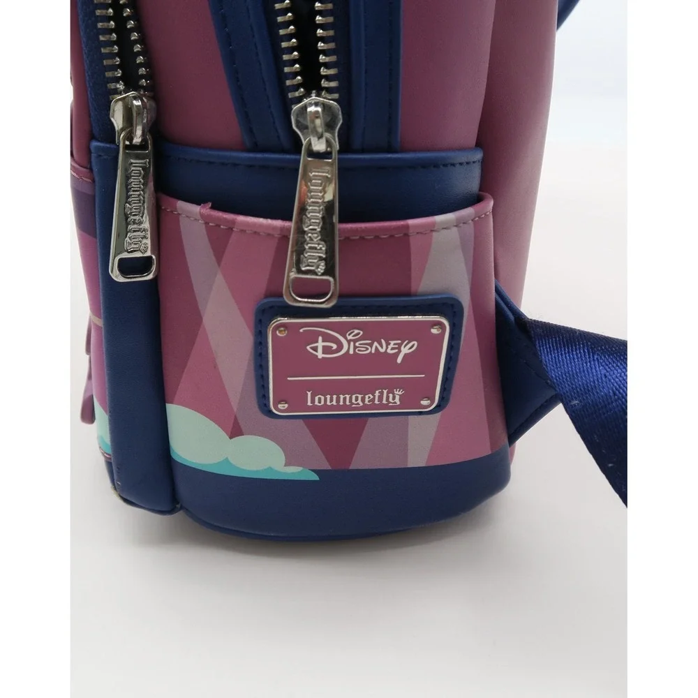 Loungefly Disney A Goofy Movie Powerline Max Goofy Roxanne Mini Backpack Blue